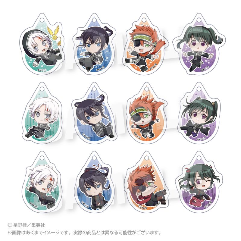 D.Gray-man_トレーディングアクリルチャーム どろっぷver. 【BOX／12個