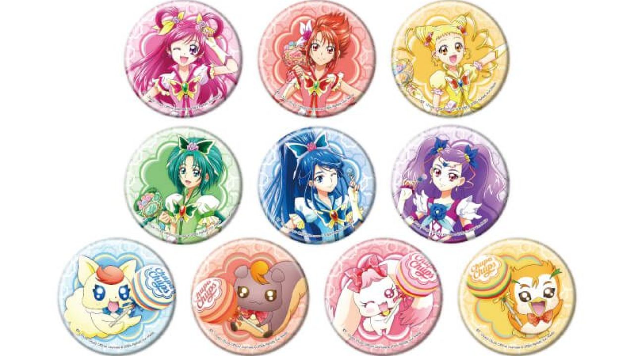 缶バッジ「Yes！プリキュア5GoGo！×チュッパチャプス」 | j-hobby
