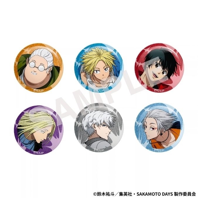 SAKAMOTO DAYS ブラインド缶バッジ （グリッター） READY ver.（全6種