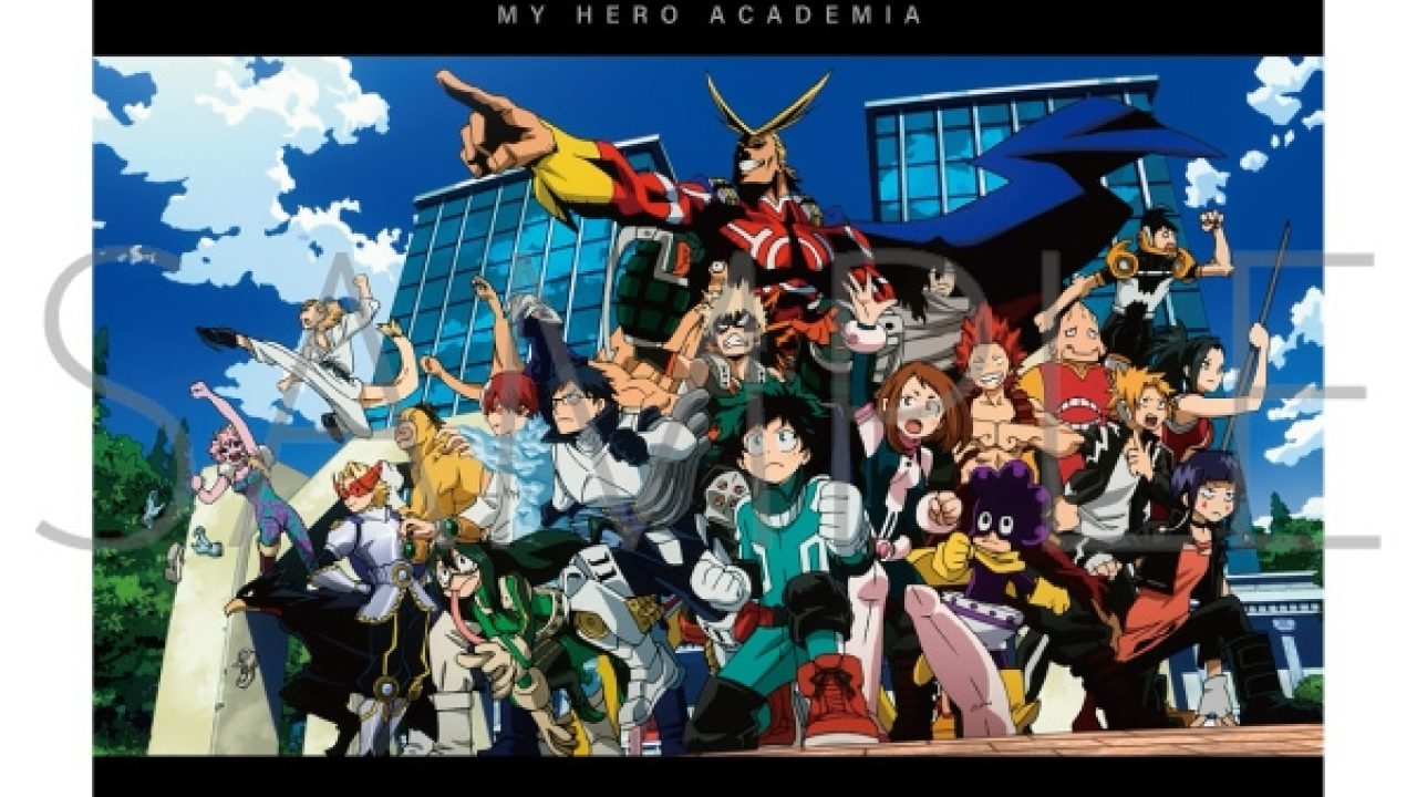 僕のヒーローアカデミア A3クリアポスター | j-hobby Collection