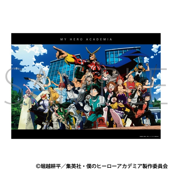 僕のヒーローアカデミア A3クリアポスター | j-hobby Collection