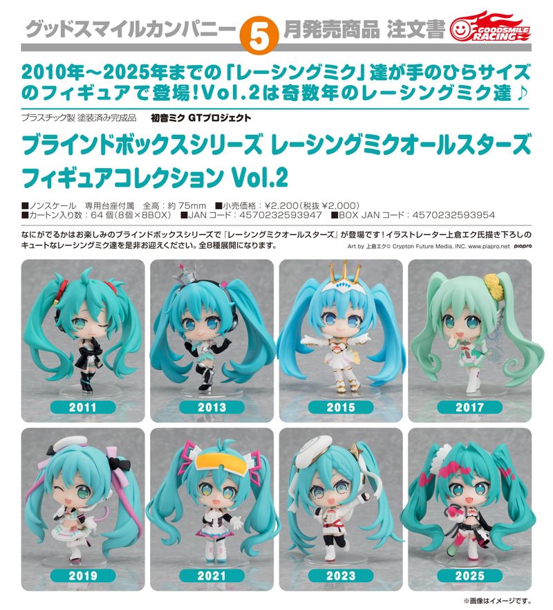 初音ミク GTプロジェクト_ブラインドボックスシリーズ レーシングミク