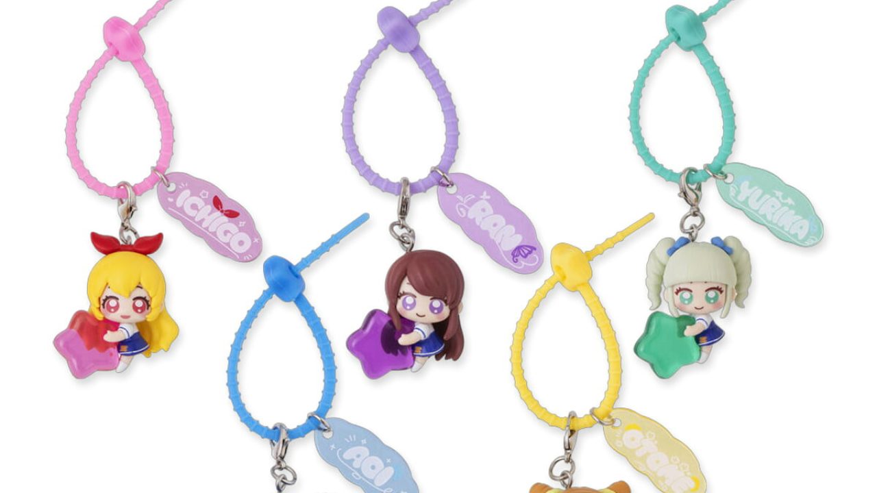 アイカツ！ 全5種 カラフルマルチチャーム コンプリートセット | j